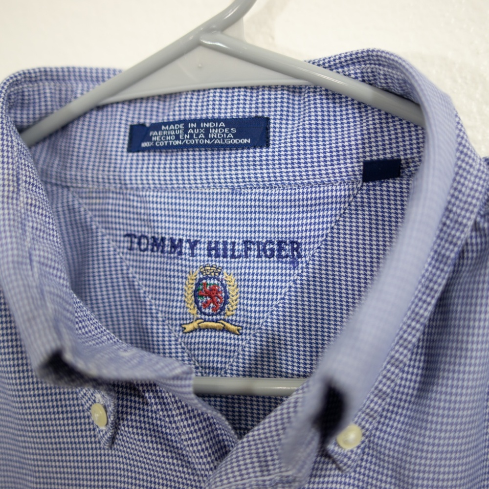 Vintage Tommy Hilfiger Blue Button Down